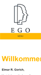 Mobile Screenshot of ego-consulting.de